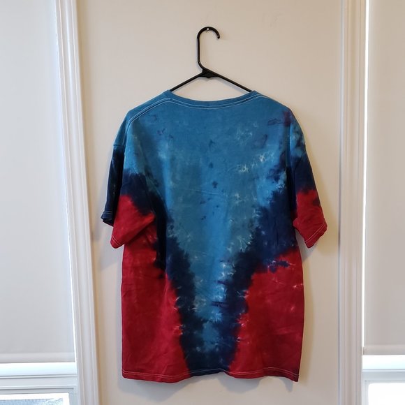 Vintage Grateful Dead tye die tee. On the Delta Pro Weight Frame. Men's L. - Picture 2 of 3